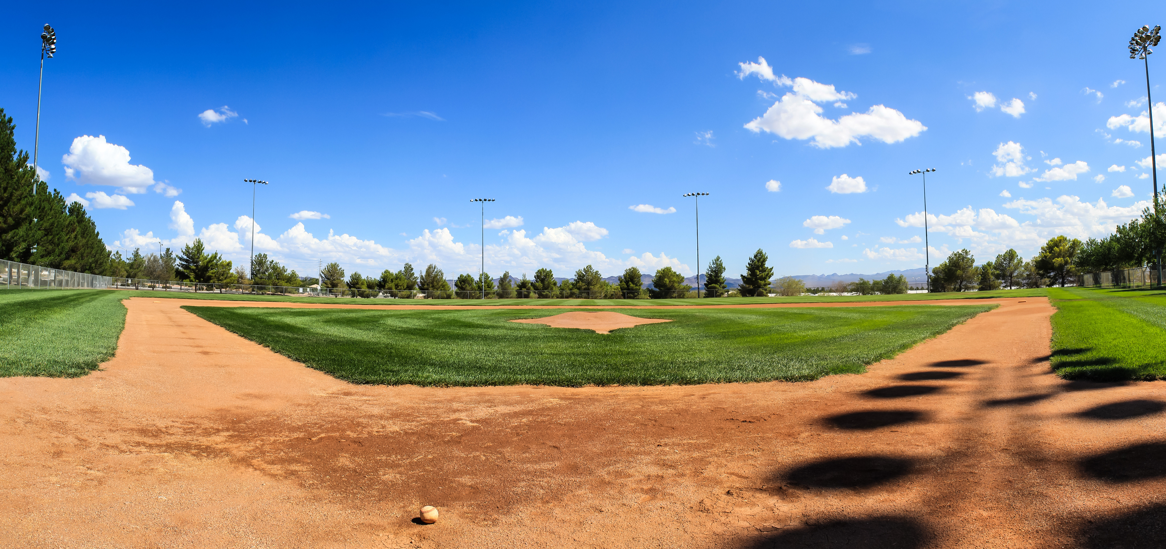 Quiet Baseball Field